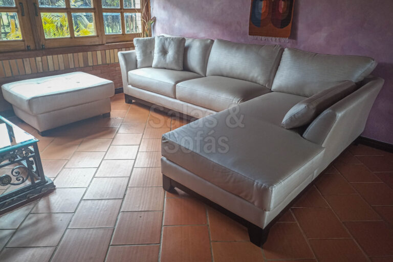 Sofás con chaise longue